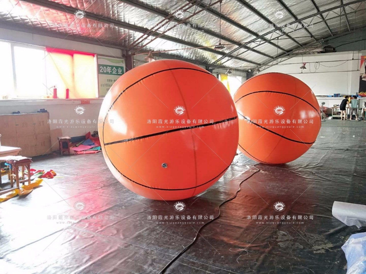 柳州篮球趣味活动气模